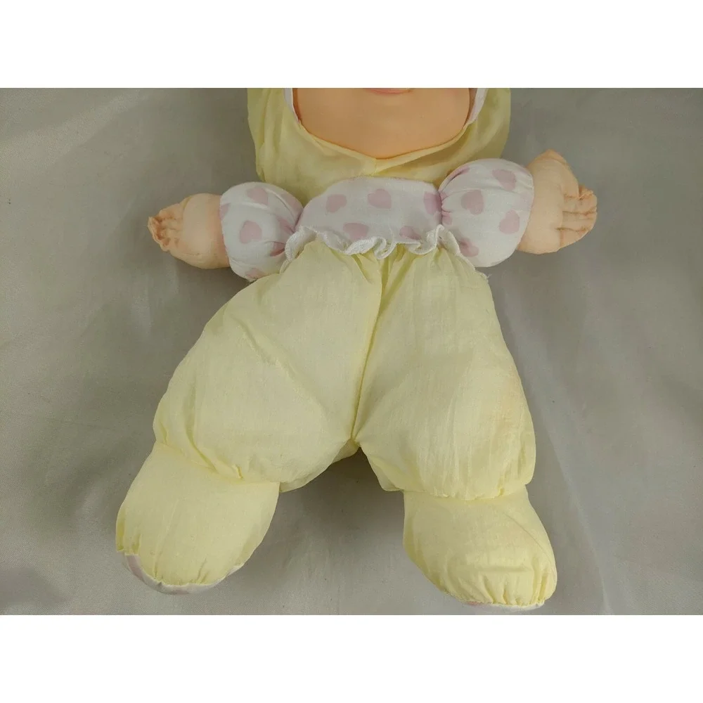 Tara‎ Toys Kuddlee Kids Nylon Doll Yellow 14 Inch Stuffed toy